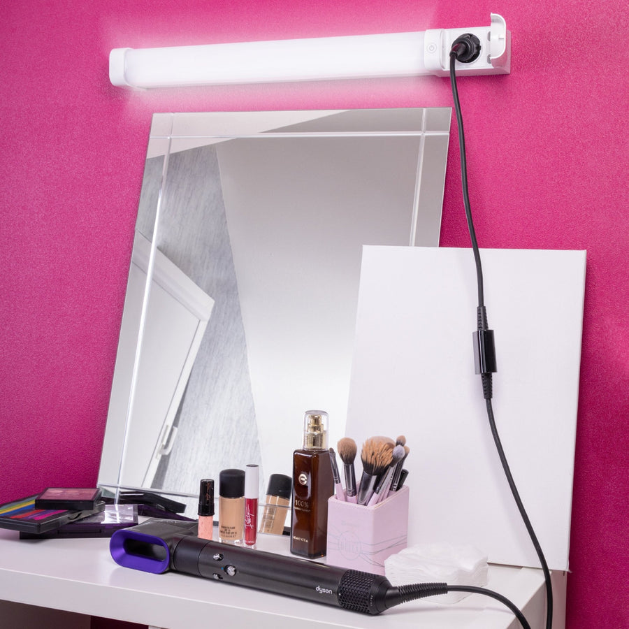 LED's Light Licht balk 60 cm met extra stopcontact - Dimbaar - Geschikt voor badkamer - 1700 lm TL verlichting LED.nl