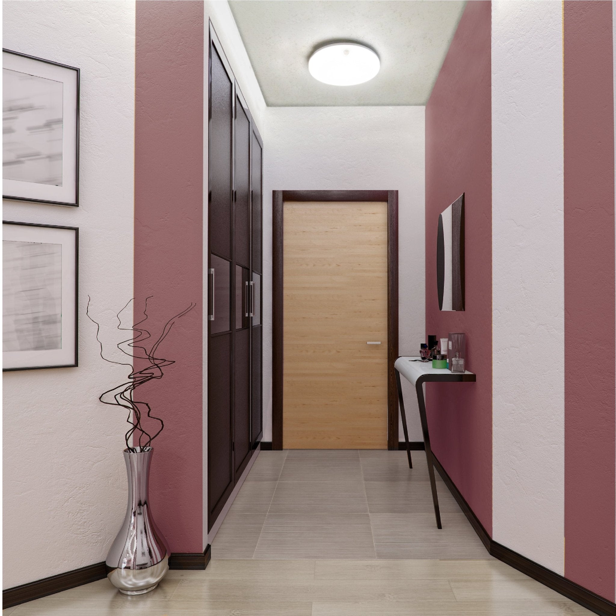 LED's Light Plafondlamp 25 cm - 6 lichtstanden - Geschikt voor alle binnenruimtes - IP54 Plafondlampen LED.nl