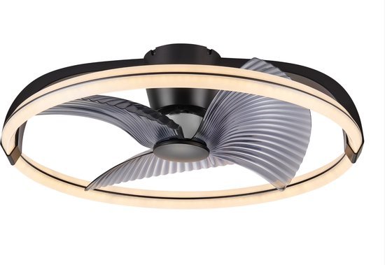 lidstore.shopckenventilator XL 74 cm - Bedienbar mit Fernbedienung - Schwarz - lidstore.shop