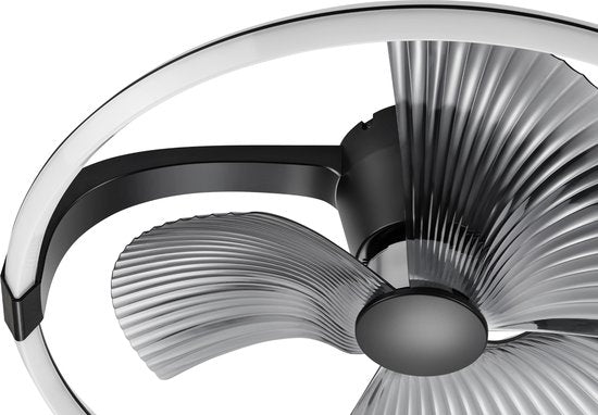 lidstore.shopckenventilator XL 74 cm - Bedienbar mit Fernbedienung - Schwarz - lidstore.shop