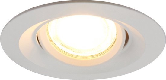 3 PACK - LED's Light PRO downlight inbouwspot Ø 68mm - Spatwaterdicht - Dimbaar - Universeel - Wit Inbouwspots LED.nl