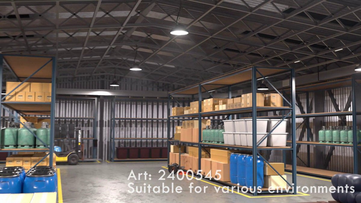 LED's Light pro High Bay - 200W 30000lm powerselect dimbaar CCT 3000K/4000K/5000K - Lumileds LED - Sosen Driver High bays LED.nl