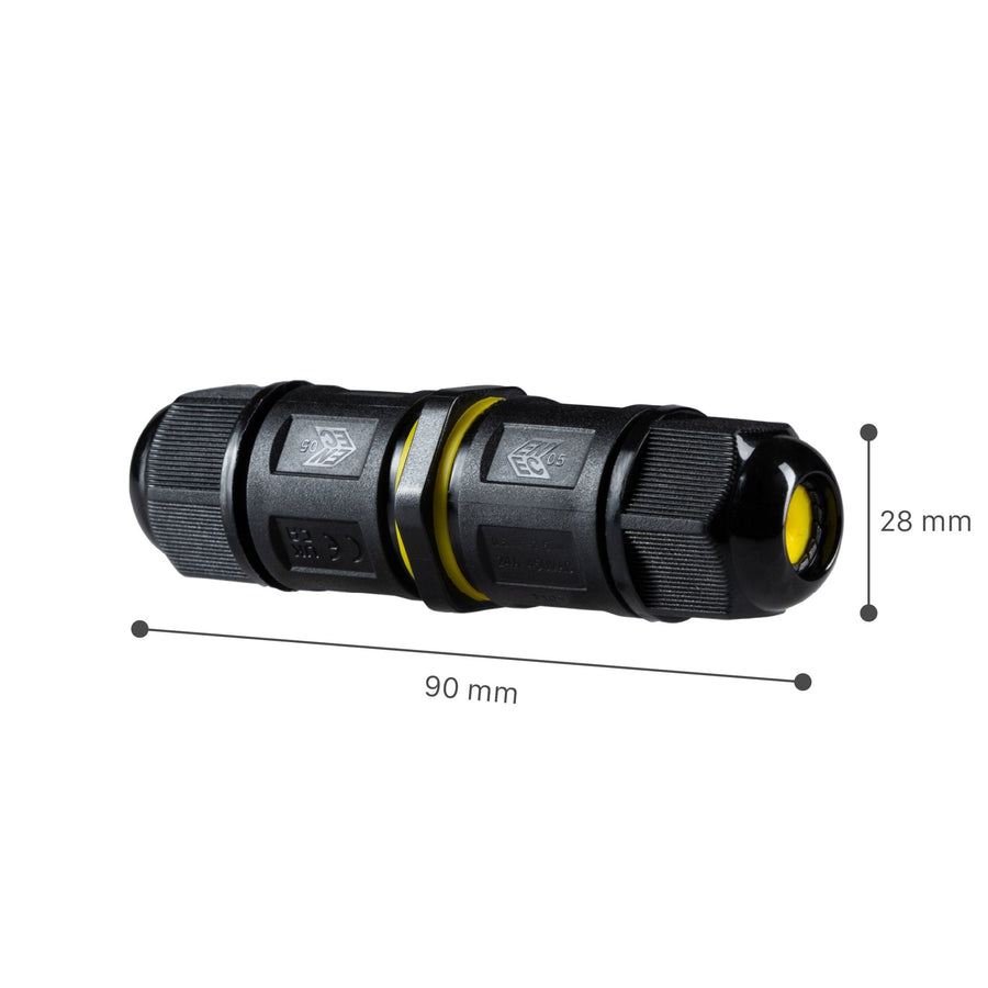 LED's Light Pro Junction Box I-connector 3P - IP68 waterproof - Junction box for cables from 4 to 11 mm - LED.nl