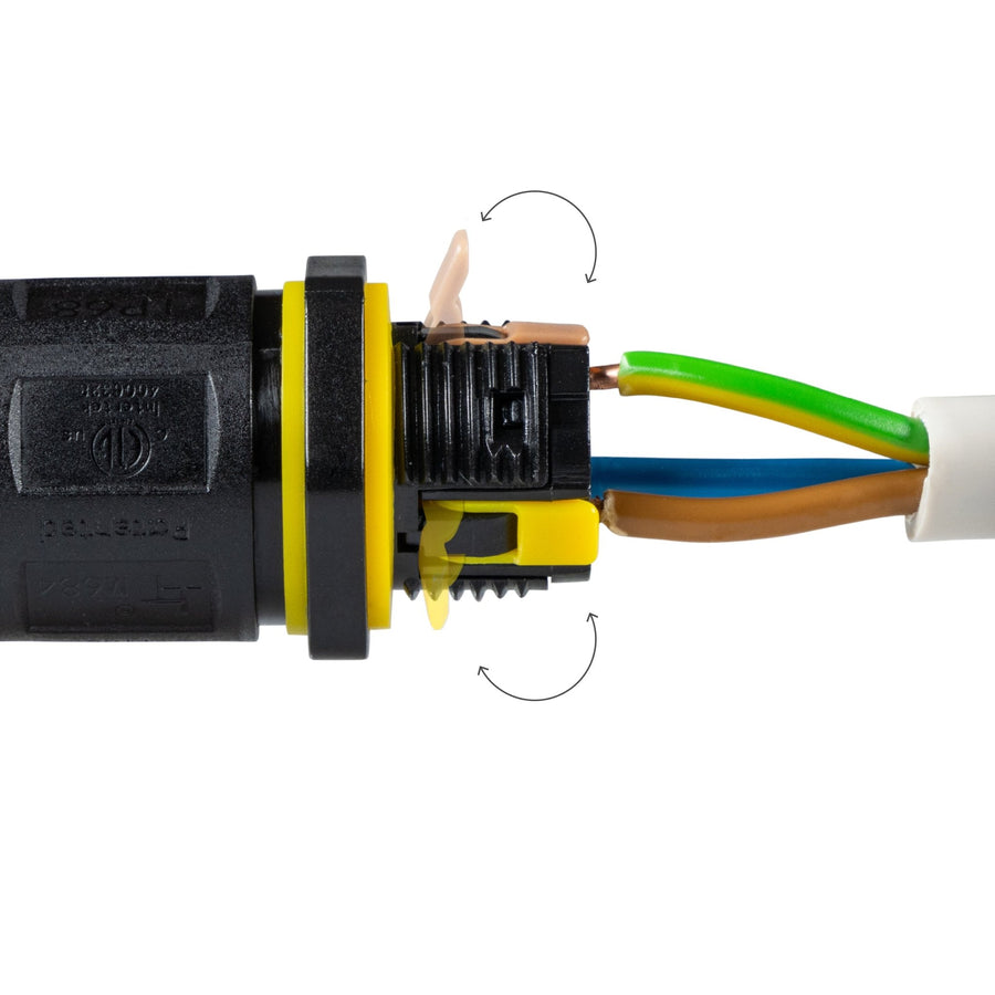 LED's Light Pro Junction Box I-connector 3P - IP68 waterproof - Junction box for cables from 4 to 11 mm - LED.nl