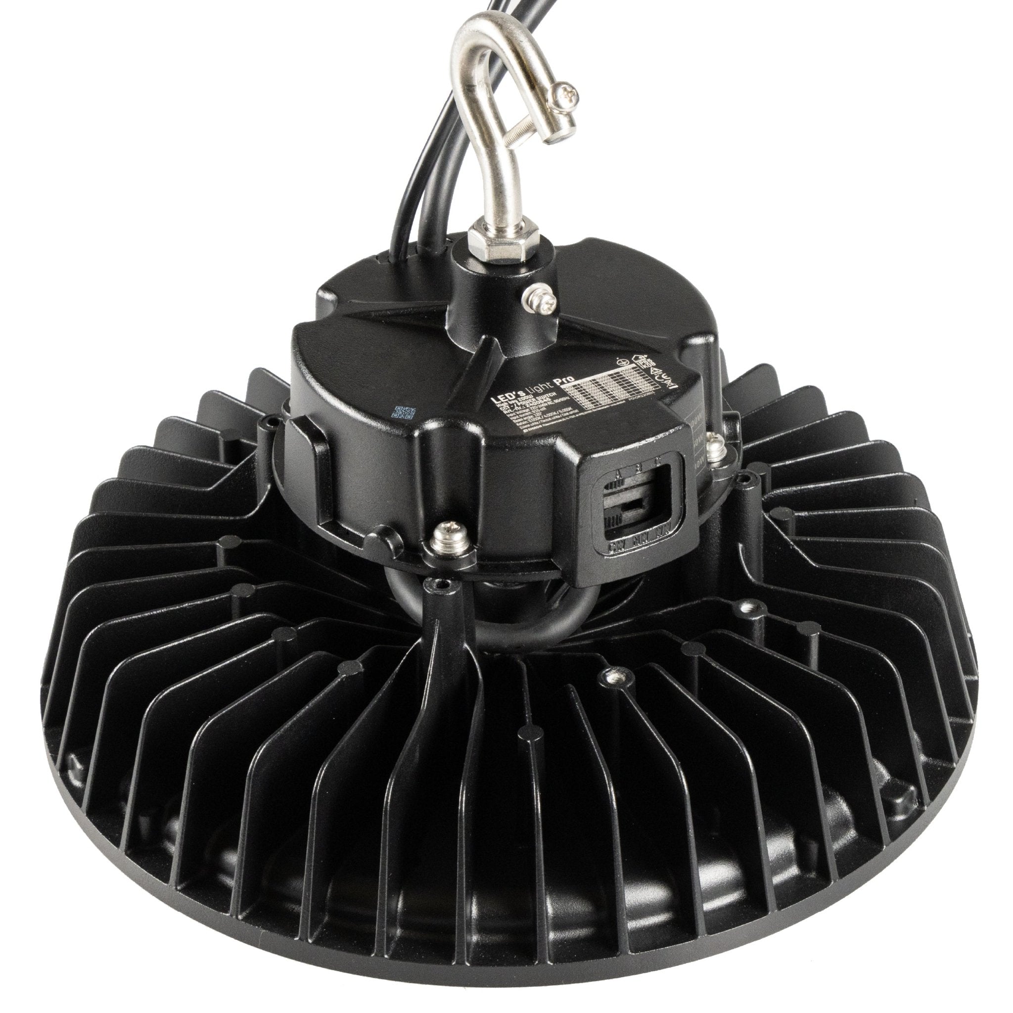 LED's Light pro 200W DLG High bay 30000lm 3000K/4000K/5000K - Lumileds LED - Sosen Driver D mark High bays LED.nl