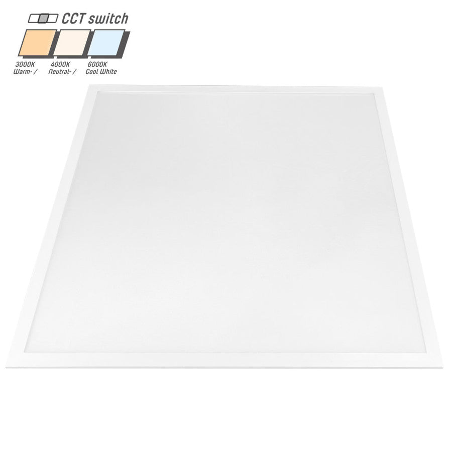 LEDs Light Pro LED-Panel – 30 W, 3900 lm Farbtemperatur, UGR < 19 – 620 x 620 mm – Weiß - lidstore.shop