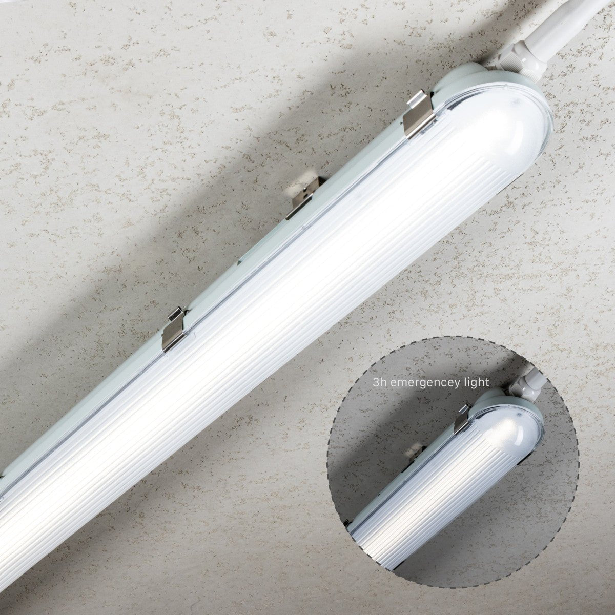 LED's Light PRO Philips LED TL armatuur 150 cm - Met noodaccu - 185lm/w - Energielabel B - 47W 7200lm 4000K LED.nl
