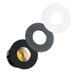 6 PACK - LED's Light PRO mini inbouwspot 3 cm - Voor overkapping, veranda's en inbouwplafonds - Dimbaar - 3 Kleuren plaatjes Inbouwspots LED.nl