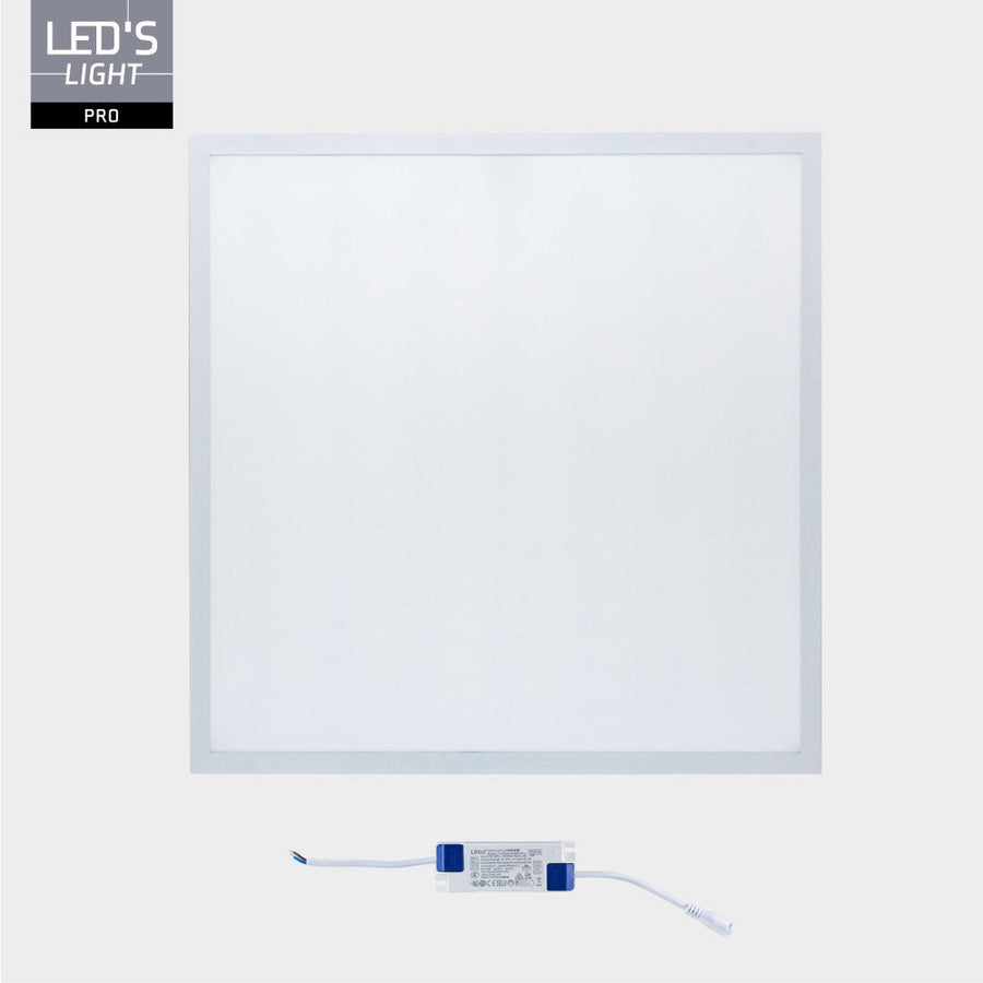 LED-Panel Light Pro – 180 lm/W – 25 W, 4500 lm, 4000 K, UGR < 19 – 620 x 620 mm – Lifud-Treiber – Weiß – Deutsche Größe - lidstore.shop
