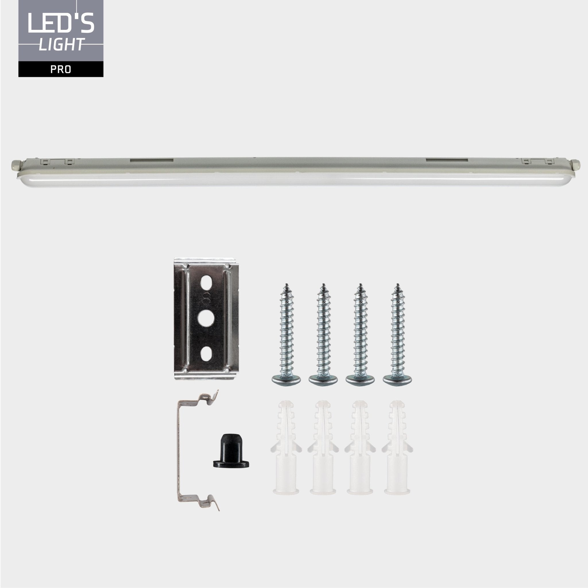 LED's Light Pro Koppelbaar LED TL armatuur compleet 120 cm - Waterdicht - 4640 lm 29W 4000K 160lm/w TL verlichting LED.nl