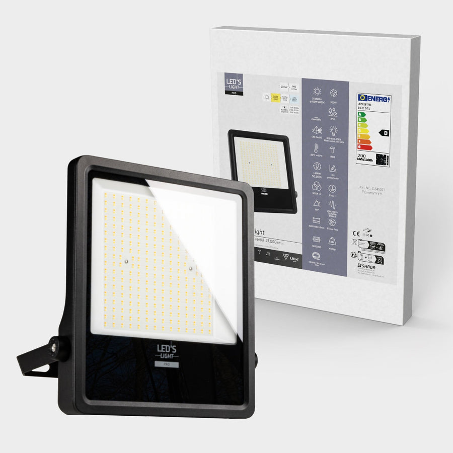 LED's Light Pro Premium Spotlight 25500 - 6 light modes - Water and rust resistant - 200W - LED.nl