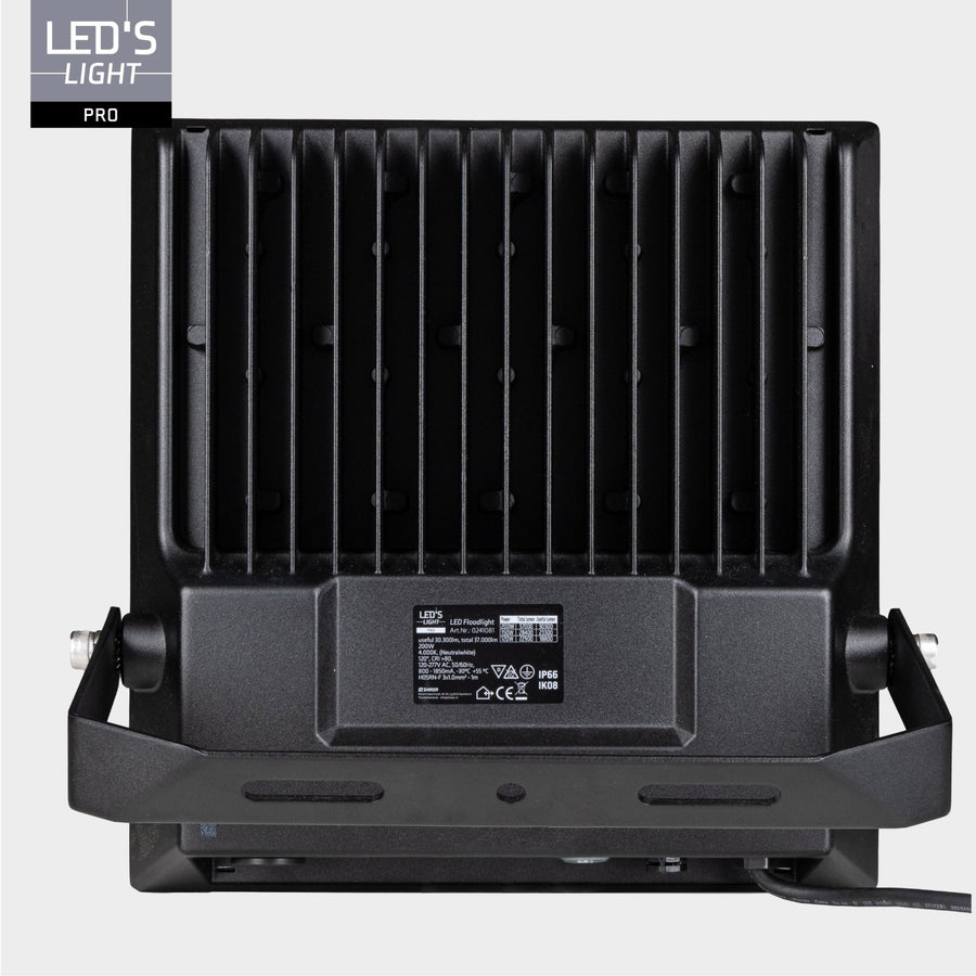 LED's Light Professional LED Floodlight 37000 - 3 light modes - Waterproof - 200 watts - LED.nl