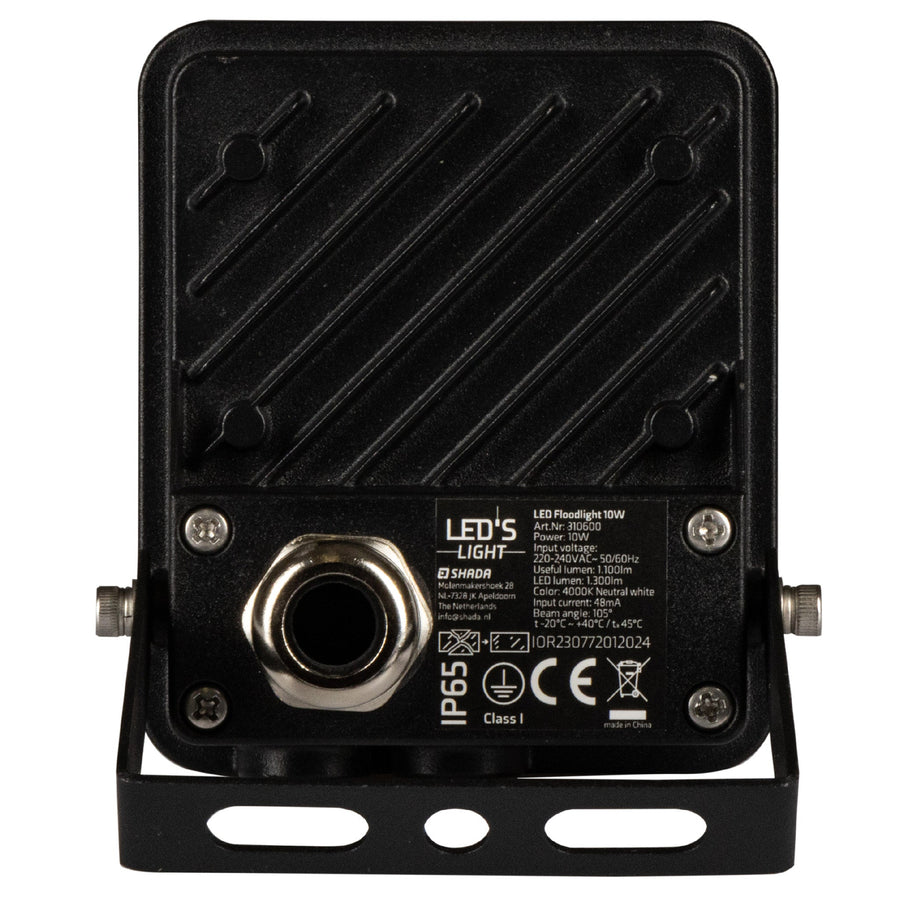 LED's Light Floodlight 1200 - Tiltable and Waterproof - Indoor &amp; Outdoor - 10W - LED.nl