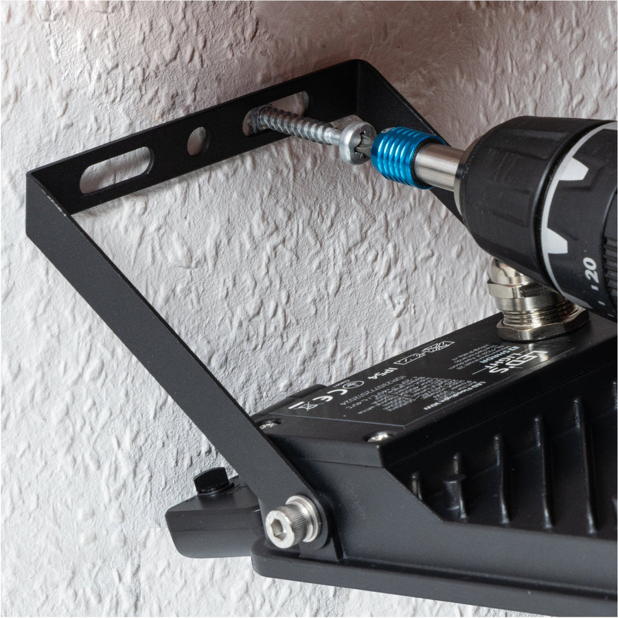 LED's Licht Flutlicht mit Bewegungsmelder 360° - Wasserdicht &amp; Neigbar - 30W - lidstore.shop