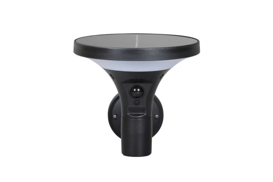 LED's Light Solar Außenleuchte - 150lm 3000K/6500K - Schwarz - IP54 - Sensor - lidstore.shop
