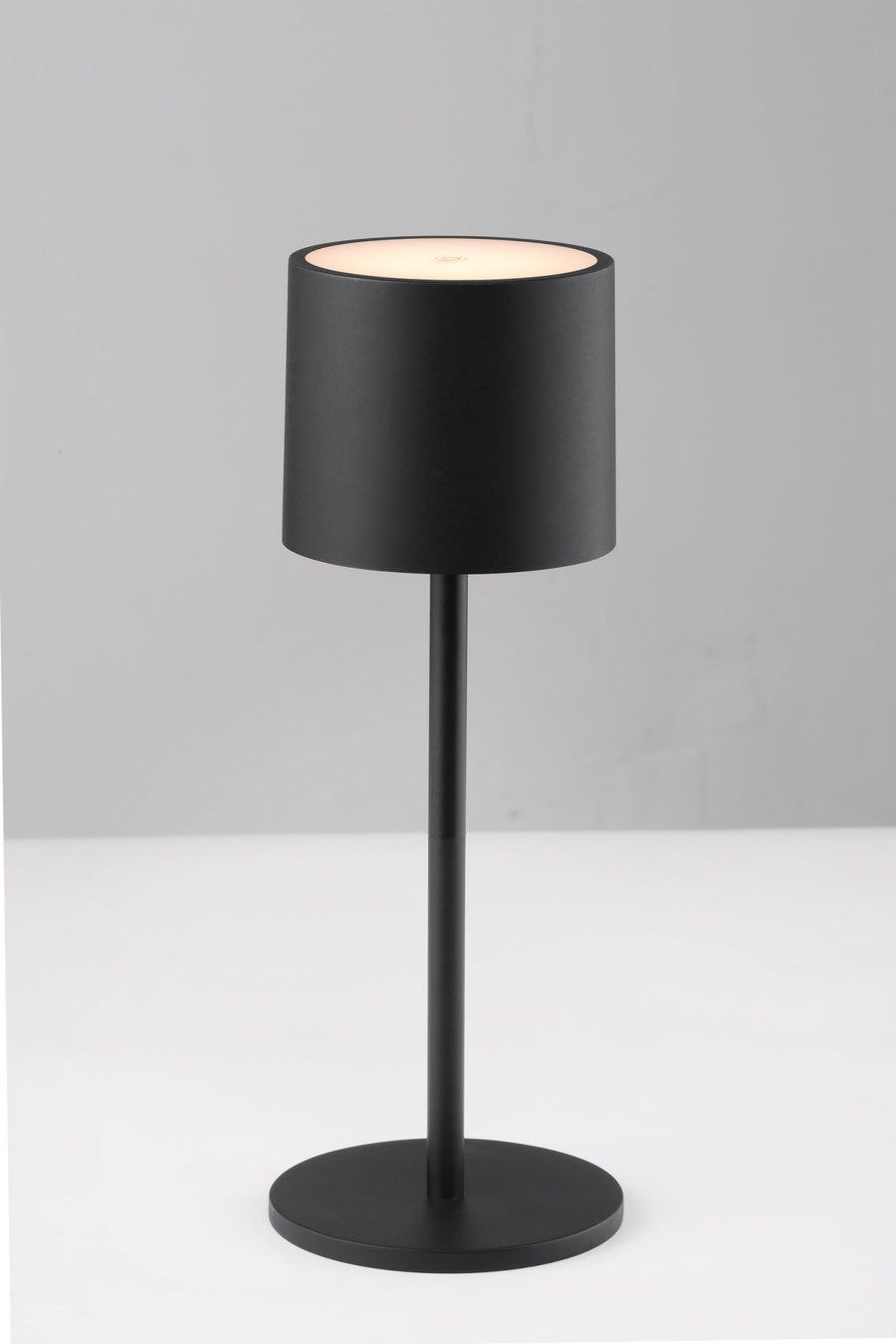 LED's Light Tischleuchte mit Akku - wiederaufladbar und kabellos - für den Innen- und Außenbereich - 3 Farben - Schwarz - lidstore.shop
