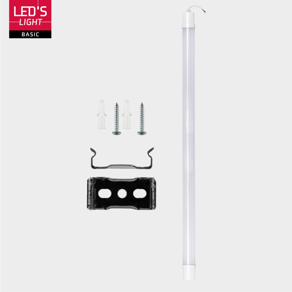 LED's Light TL Licht balk Batten 120 cm - Geschikt voor alle binnen en vochtige ruimtes - 18W - IP65 - IK08 - 1900lm TL verlichting LED.nl