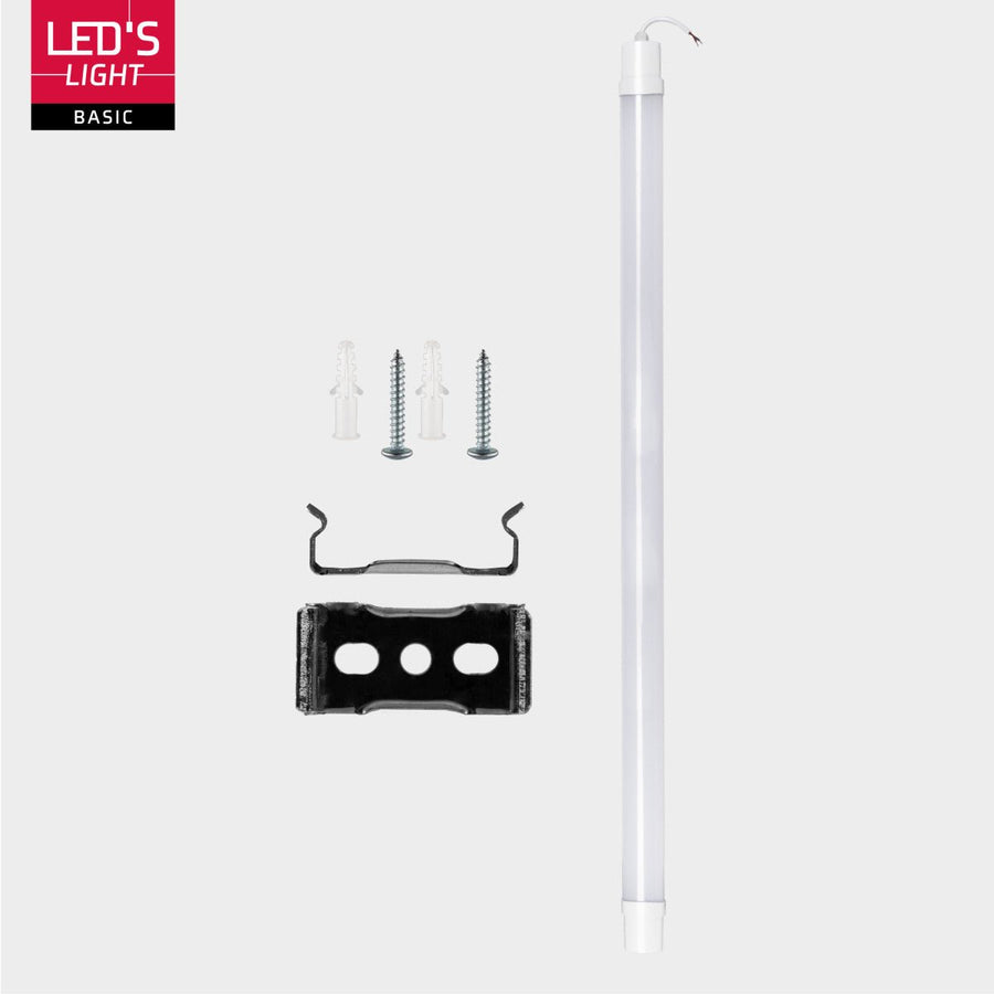LED's Light TL Light bar 120 cm - Suitable for all indoor and damp areas - 18W - IP65 - LED.nl