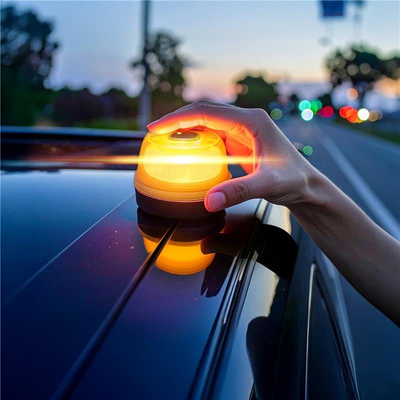 LED's Light WARN-X LED signaal-noodverlichting -5000mAh - IP54 - Amber Noodverlichting LED.nl
