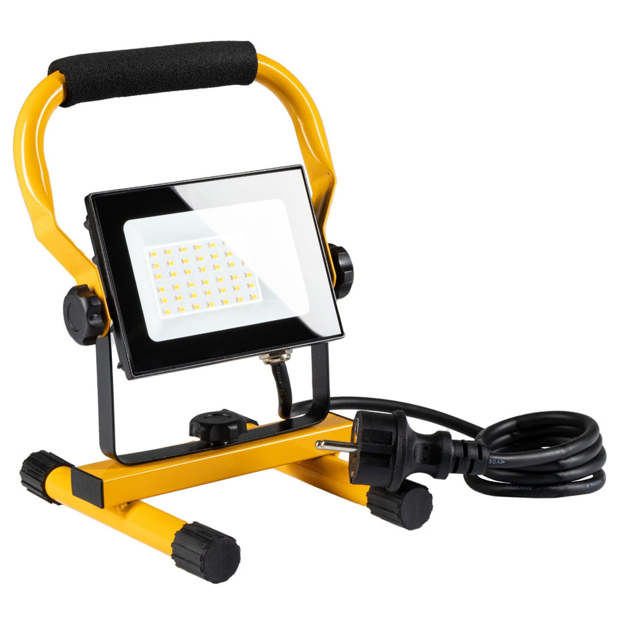 LED's Work Construction Lamp 3100 - Verstellbare Halterung - Wasserdicht (IP65) - Schwarz Gelb - lidstore.shop