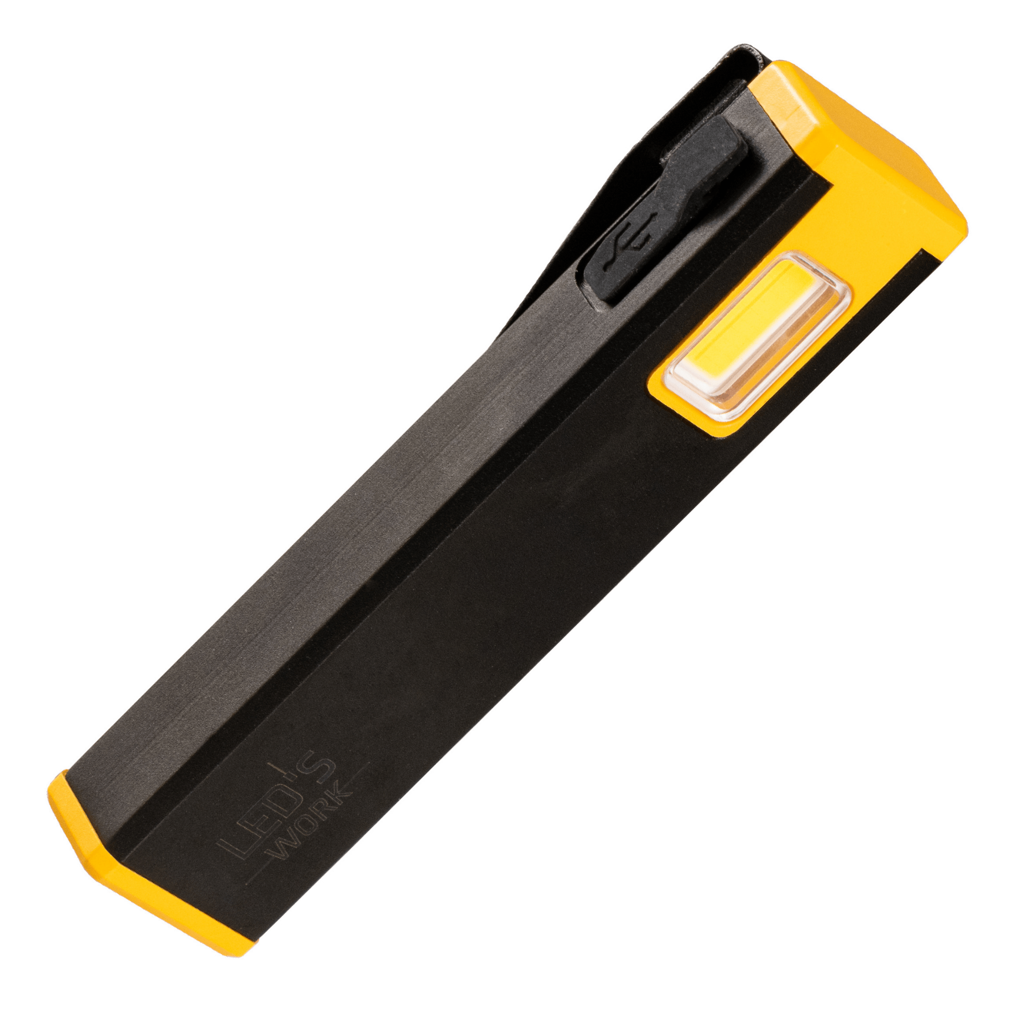 LED's Work Compacte LED Mini Zaklamp - Oplaadbaar - 3 verschillende lichtmodi en zoomfunctie Zaklampen LED.nl