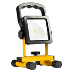LED's Work draadloze LED Werklamp op accu 700lm - Oplaadbaar en kantelbaar - Zwart geel Werklampen LED.nl