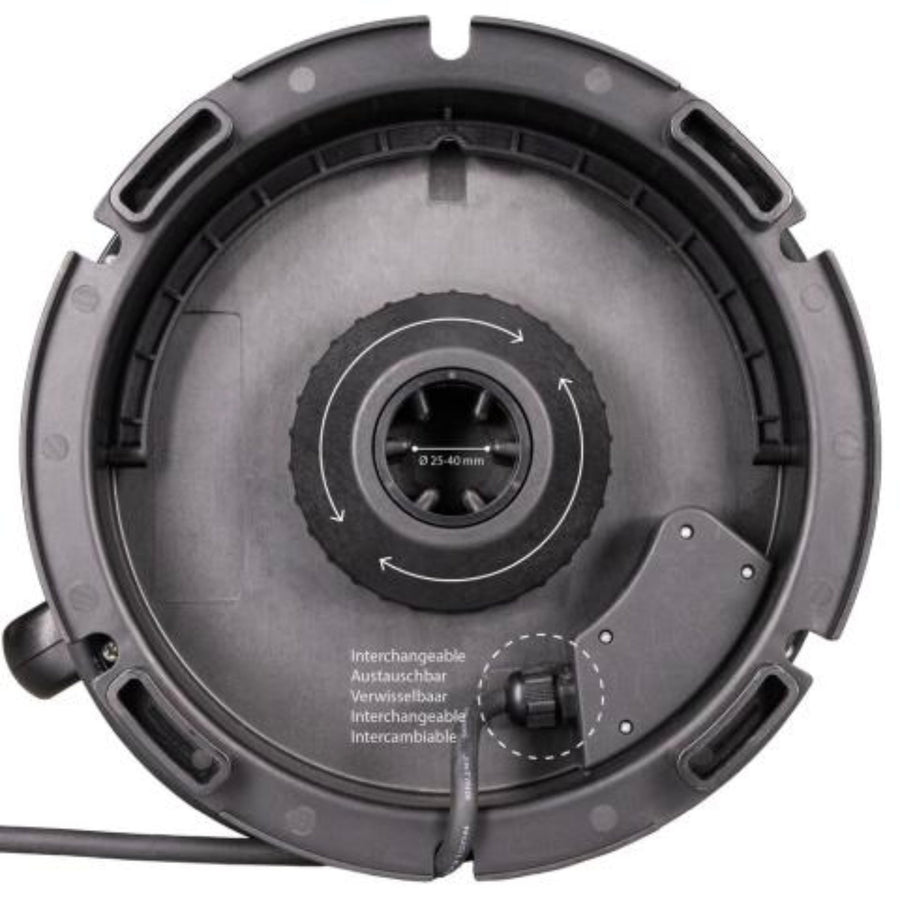 LED-Arbeitsleuchte 18V HybridPro, 12000 lm – 360°-Licht – batterie- und netzbetrieben – 80 W – Schutzart IP55 und robust getestet - lidstore.shop