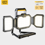 LED's Work LED Bouwlamp Werklamp Oplaadbaar 4000lm 30W Opvouwbaar & Compact Werklampen LED.nl