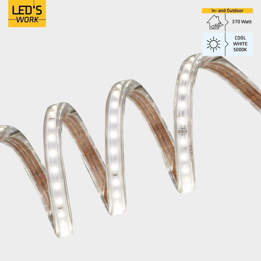 LED's Work LED Rope Lichtslang 50 meter bouwverlichting - Verlengbaar tot 100 meter - 40.000 lm Lichtbronnen Led.nl
