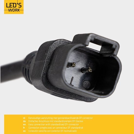 LED's Work LED Schijnwerper voor voertuigen - Geschikt voor tractor, vrachtwagen, auto, bus en schip - 26W Schijnwerpers LED.nl