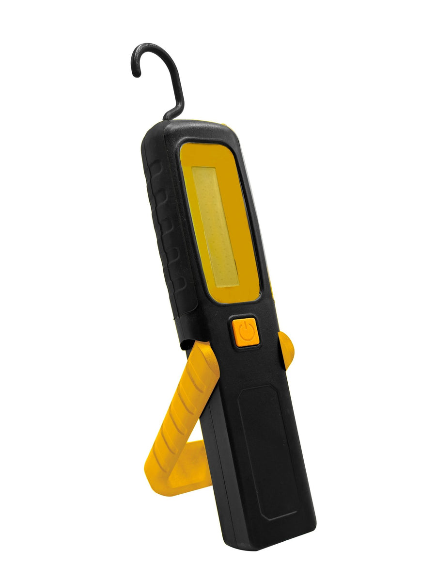 LED's Work LED Werklamp draadloos op batterijen - Met magneet en haak - Dimbaar in 2 standen Bouwlampen Led.nl