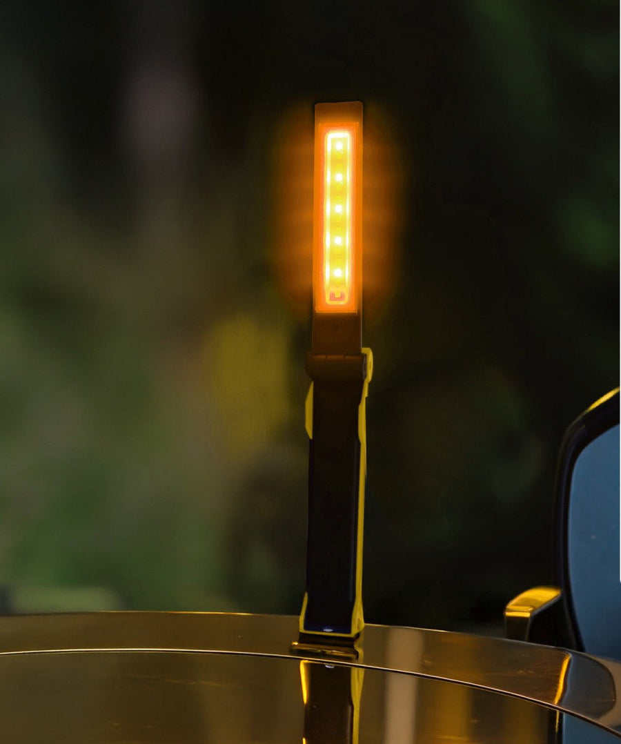 LED's Work Oplaadbare LED Werklamp op accu 600 - Werkt draadloos - Met magneet en haak Bouwlampen Led.nl