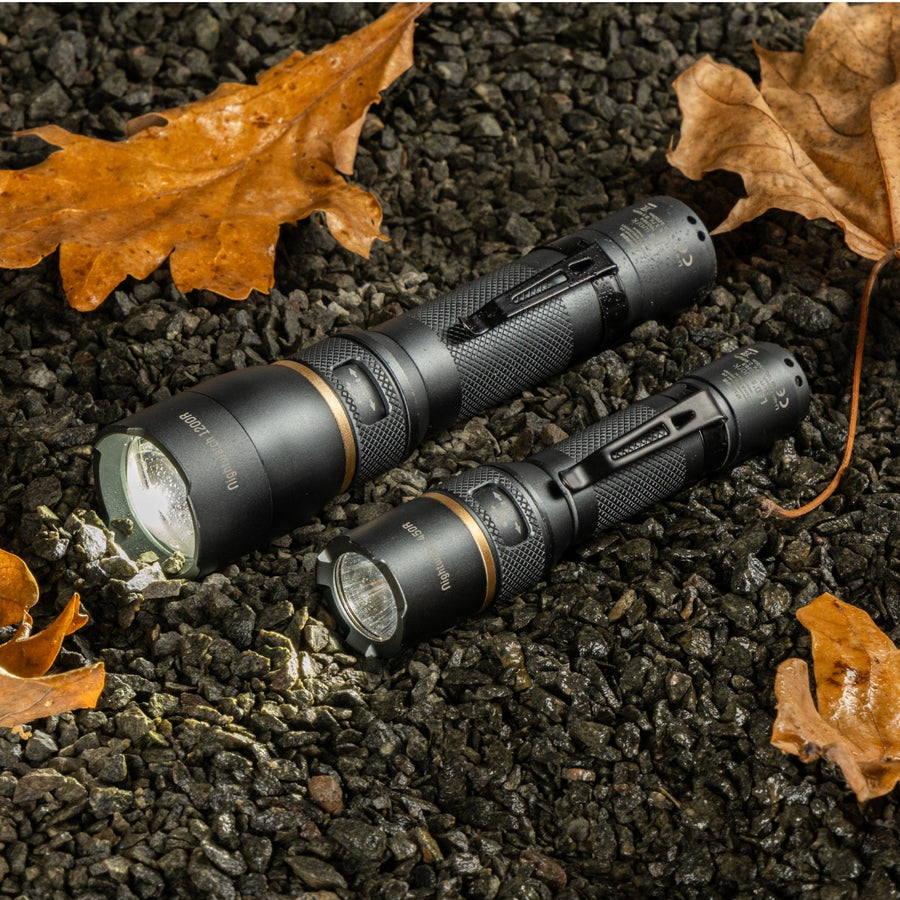 LED's Work Wiederaufladbare LED-Taschenlampe – 1200 Lumen – IPX7 wasserdicht – mit 3 Leuchtmodi - lidstore.shop