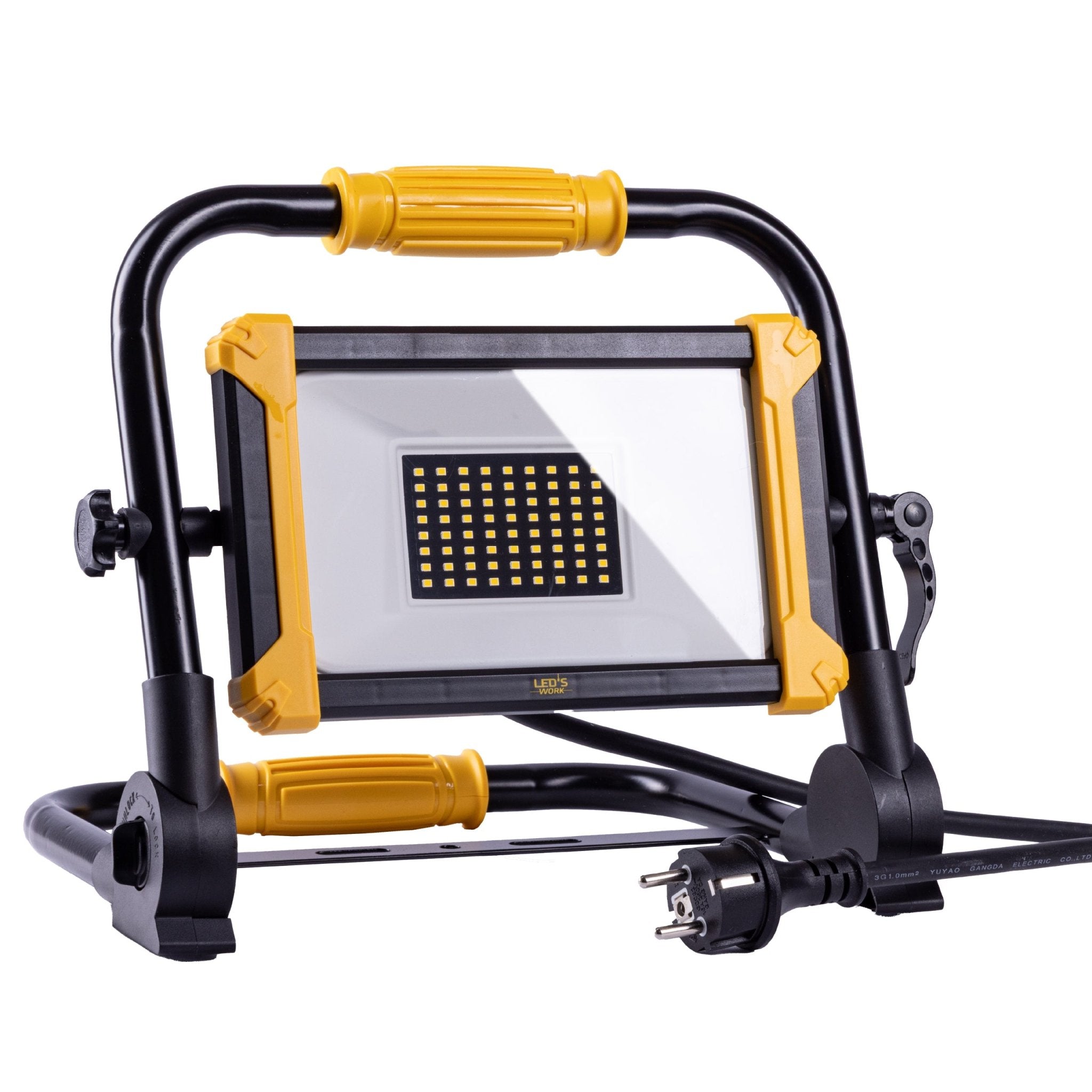 LED's Work Opvouwbare Bouwlamp 6400 - 50W - 5 meter kabel Bouwlampen LED.nl