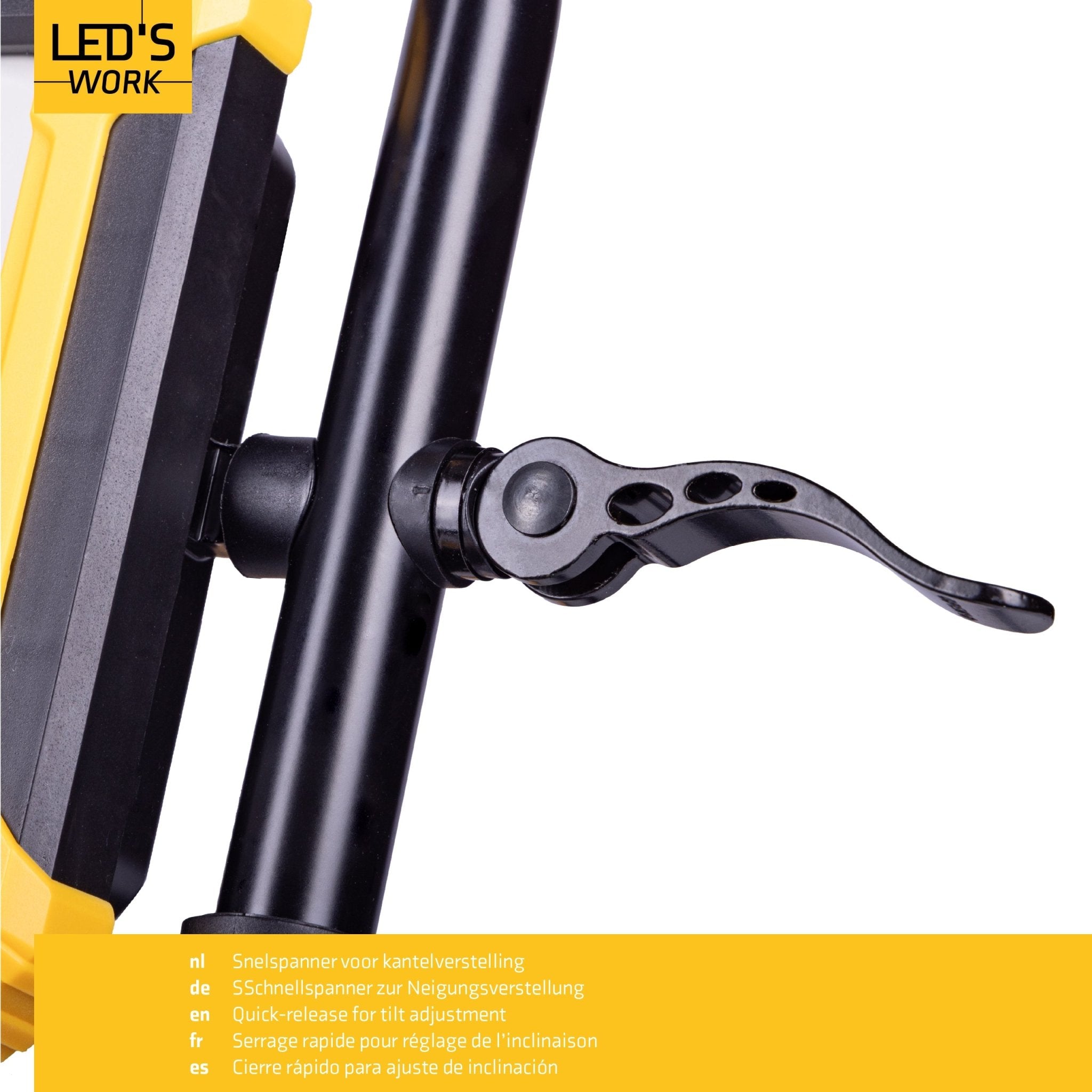 LED's Work Opvouwbare Bouwlamp 6400 - 50W - 5 meter kabel Bouwlampen LED.nl