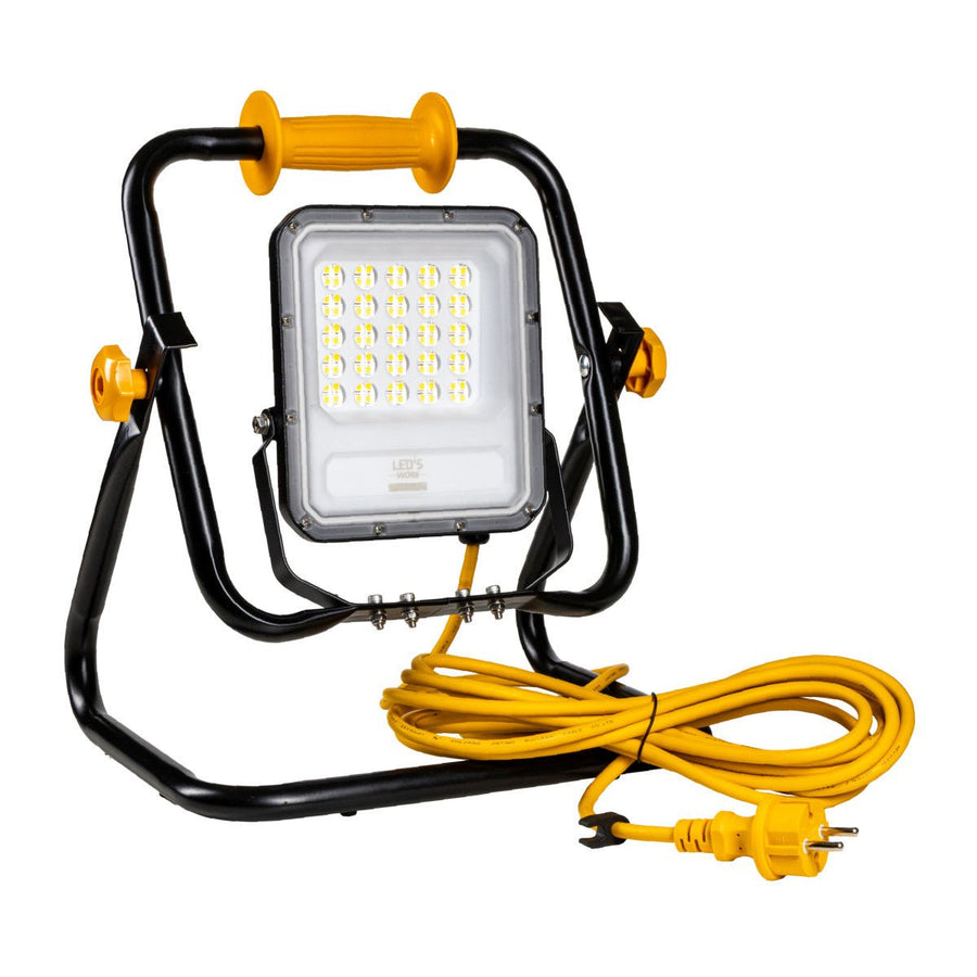 Hochwertige LED-Bauleuchte, Schutzklasse 2 – 50 W | 7000 lm | 4000 K - lidstore.shop