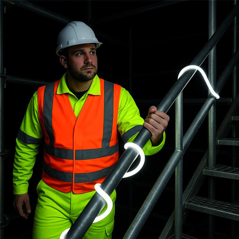 LED's Work Premium Safeline LED-Lichtröhre 25 m 200 W 48 V 20.000 lm 5000 K auf Rolle - lidstore.shop