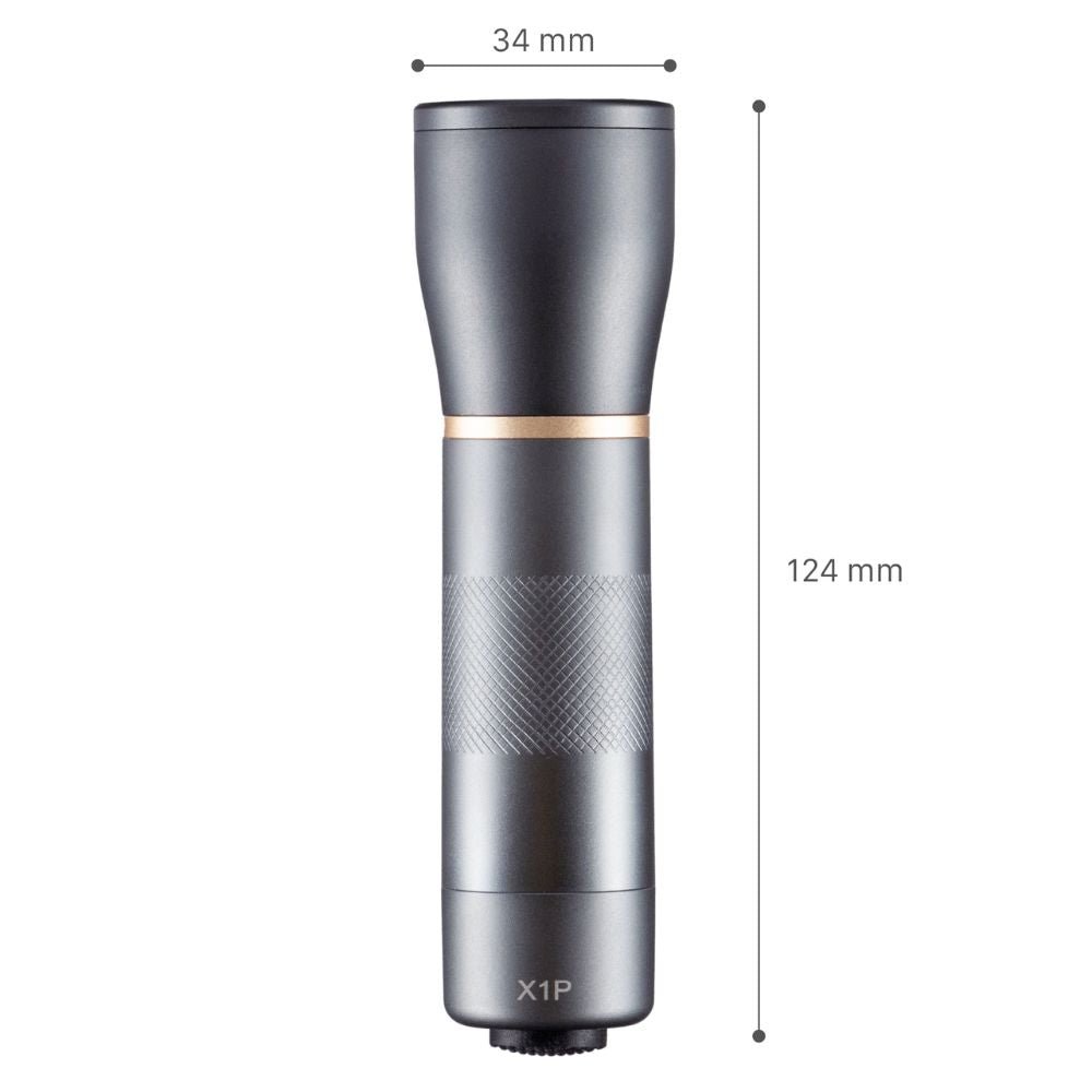 LED's Work Zaklamp op Batterijen (3x AAA) - 450 lumen - IPX4 Spatwaterdicht - Dimbaar in 3 standen LED.nl