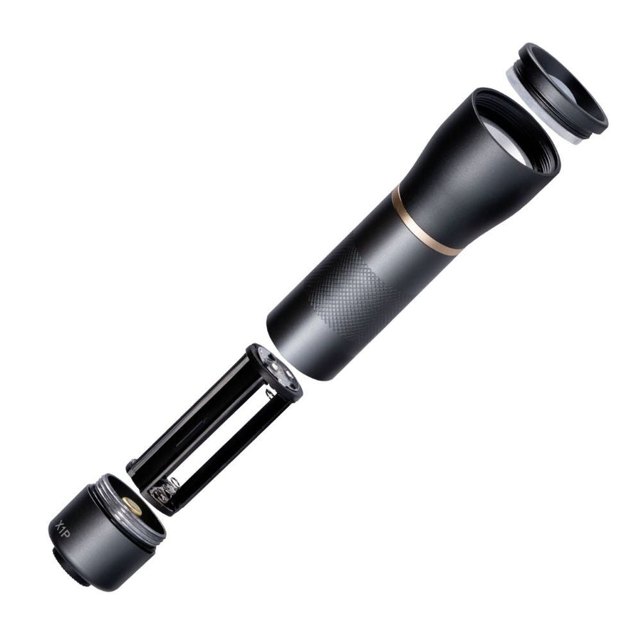 LED's Work Flashlight on Batteries (3x AAA) - 450 lumens - IPX4 Splashproof - Dimmable in 3 settings - LED.nl