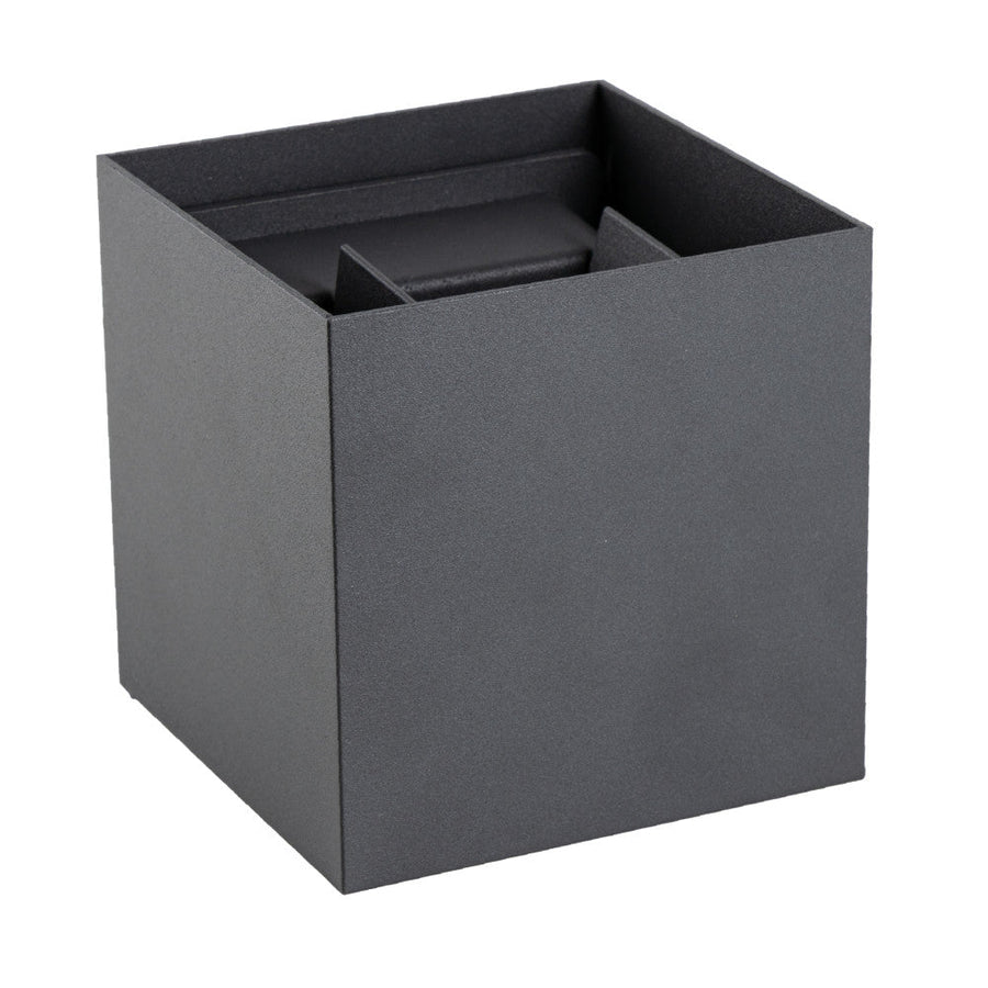 Lumo Cube Anthrazit – Wandleuchte ohne Leuchtmittel – ohne 1xG9 – IP65 - lidstore.shop