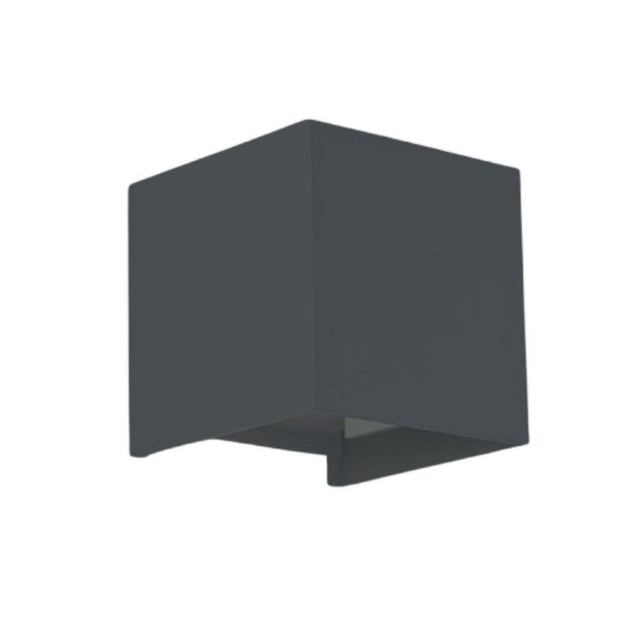 Lumo Cube Anthrazit – Wandleuchte ohne Leuchtmittel – ohne 1xG9 – IP65 - lidstore.shop