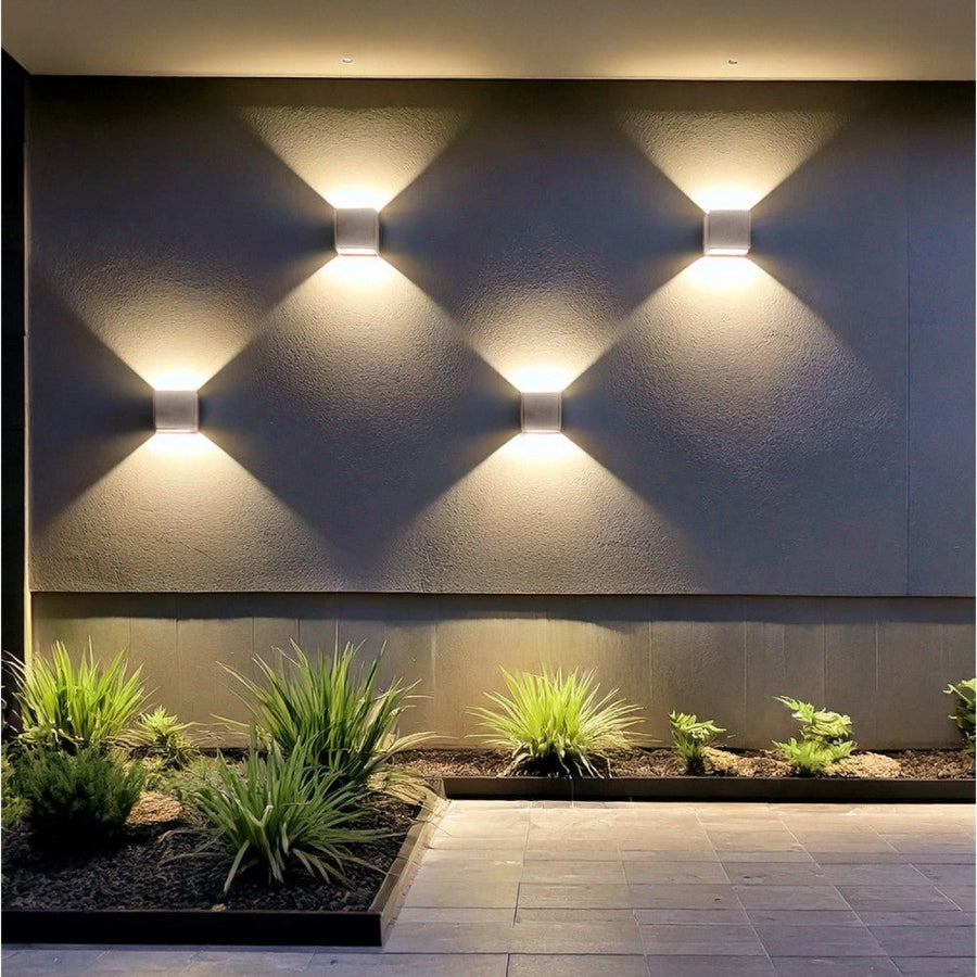 Lumo Cube Weiß – Wandleuchte ohne Leuchtmittel – ohne 1xG9 – IP65 - lidstore.shop