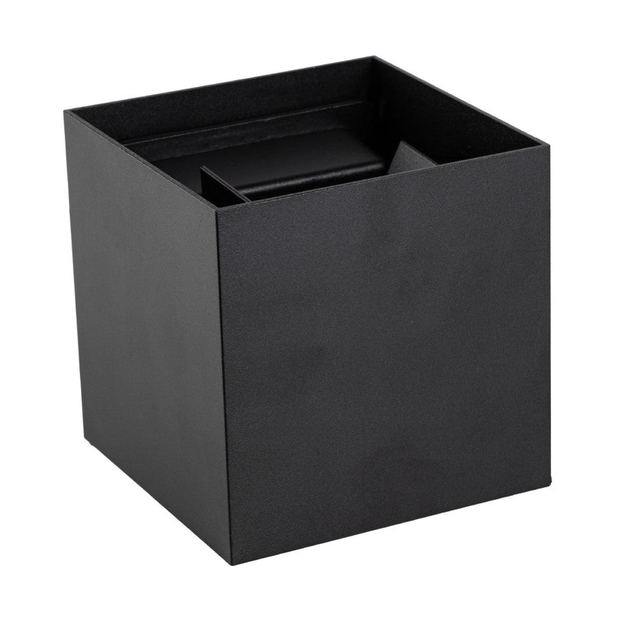 Lumo Cube Black – Wandleuchte ohne Leuchtmittel – ohne 1xG9 – IP65 - lidstore.shop
