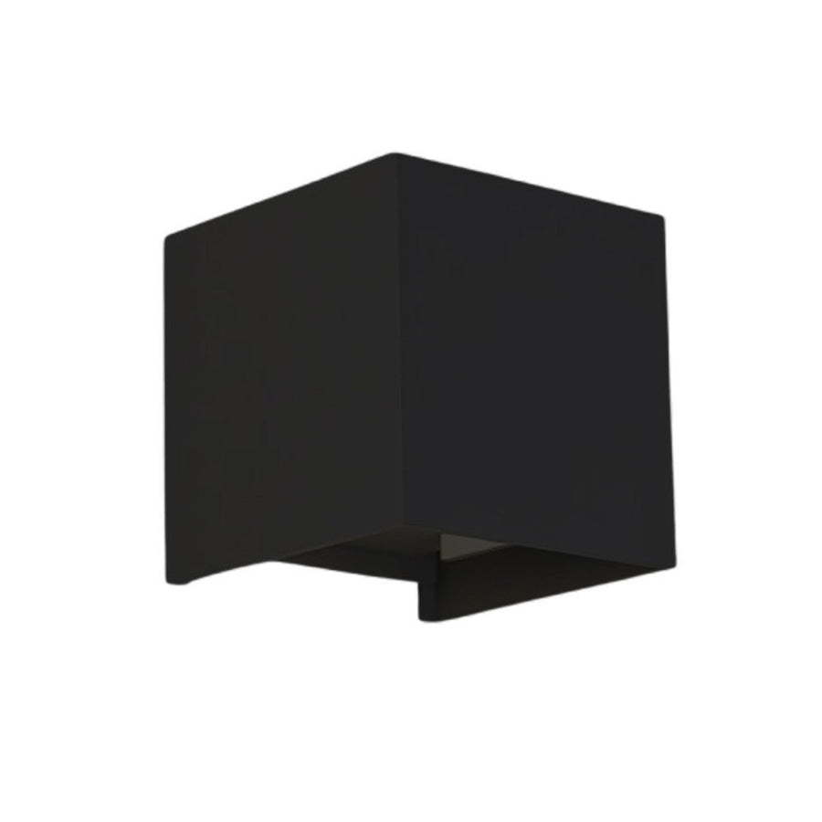 Lumo Cube Black – Wandleuchte ohne Leuchtmittel – ohne 1xG9 – IP65 - lidstore.shop