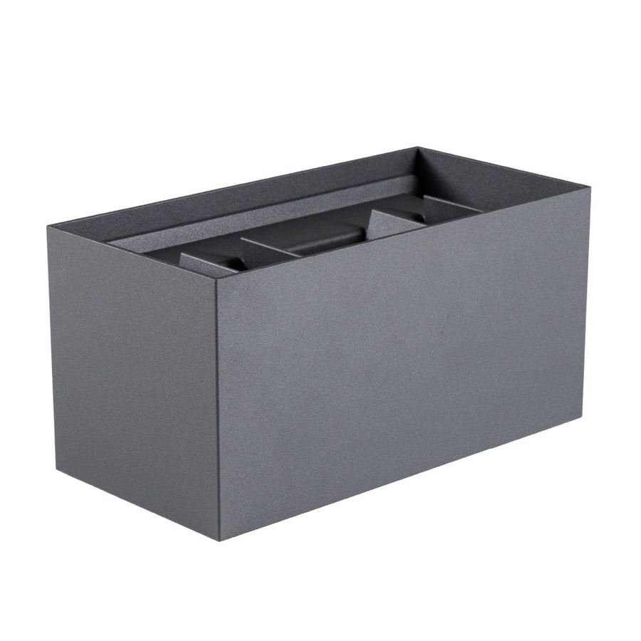 Lumo Recta Anthrazit – Wandleuchte ohne Leuchtmittel – ohne 2xG9 – IP65 - lidstore.shop