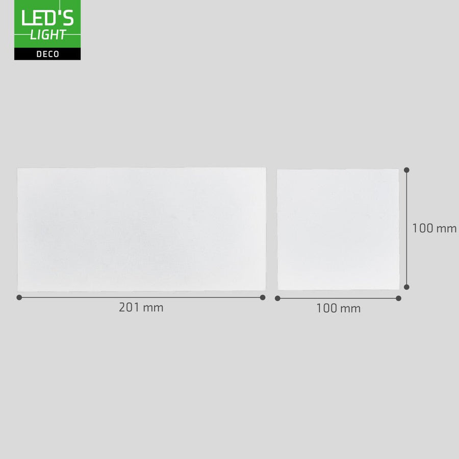 Lumo Recta Weiß – Wandleuchte ohne Leuchtmittel – ohne 2xG9 – IP65 - lidstore.shop