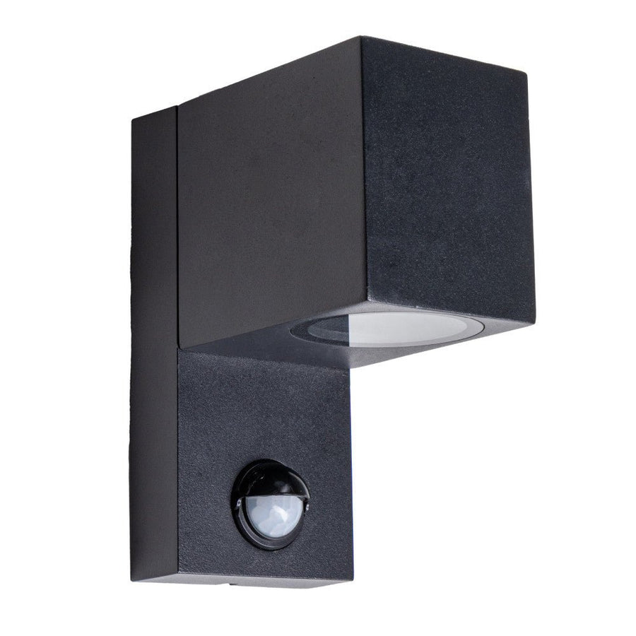 NØRD Abwärtssensor – Aluminium – 1xGU10 – Schwarz – IP44 - lidstore.shop