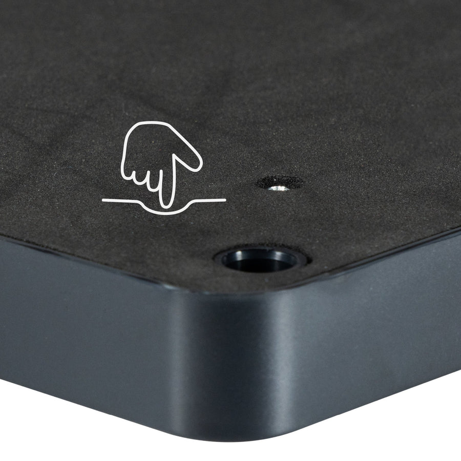 Ladestation für 6 wiederaufladbare LED-Tischlampen - Docking mit Netzteil - Schwarz - lidstore.shop