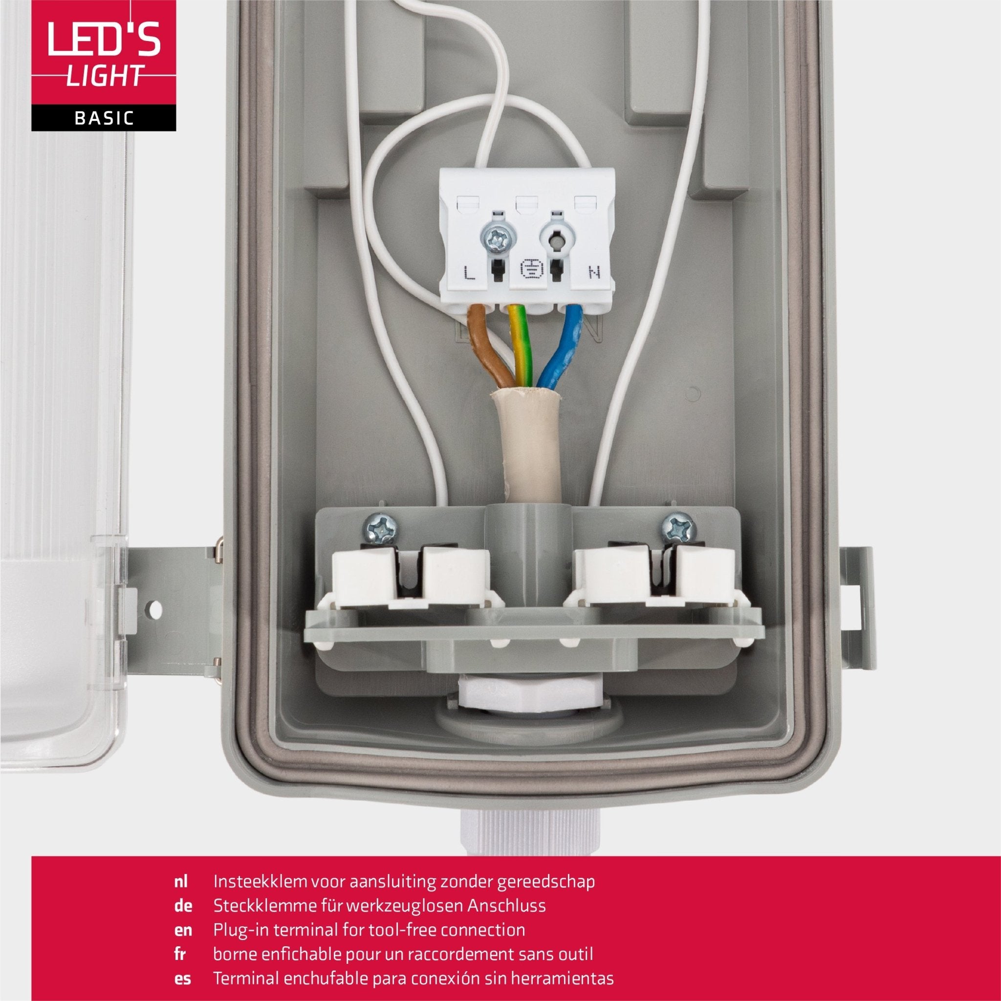 Proventa LED TL dubbel armaturen met 16 lampen 120 cm - Koud wit licht 6500 K - Voordeelverpakking - 8 stuks TL verlichting LED.nl