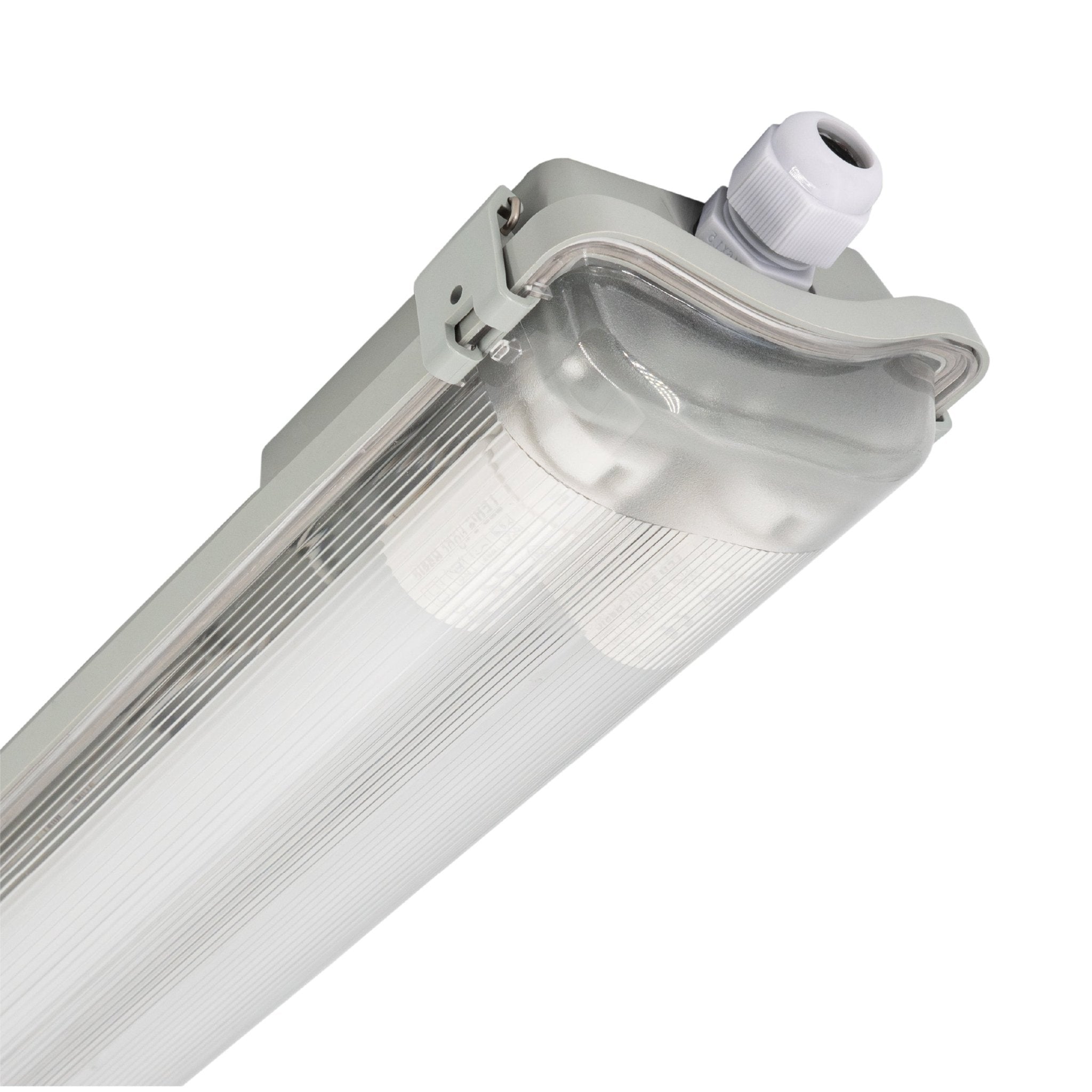 Proventa LED TL dubbel armaturen met 16 lampen 120 cm - Koud wit licht 6500 K - Voordeelverpakking - 8 stuks TL verlichting LED.nl